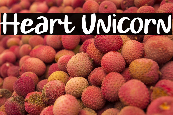 Heart Unicorn Example 3