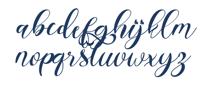 Heart Valentine Italic Demo Italic Lowercase