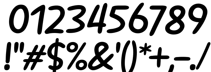 Heart Warming Font OTHER CHARS
