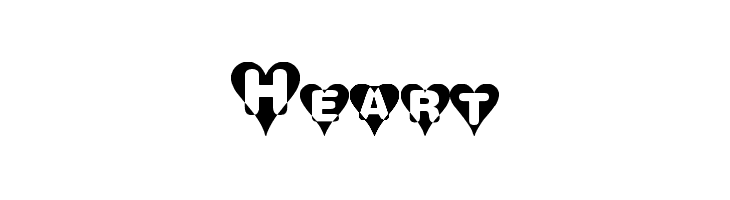 Heart  免费字体下载