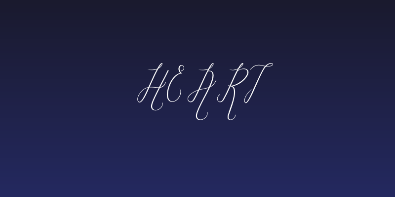 Heart Social Header