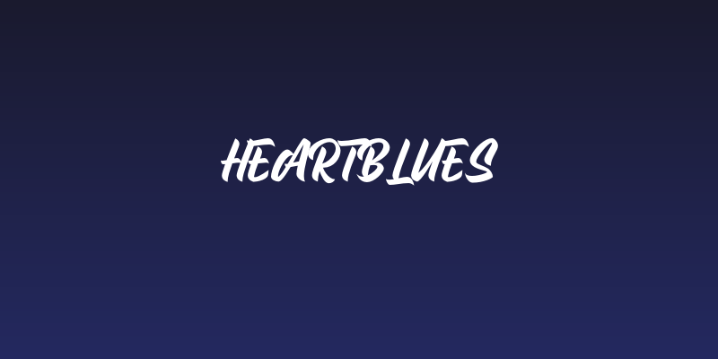 HeartBlues Social Header