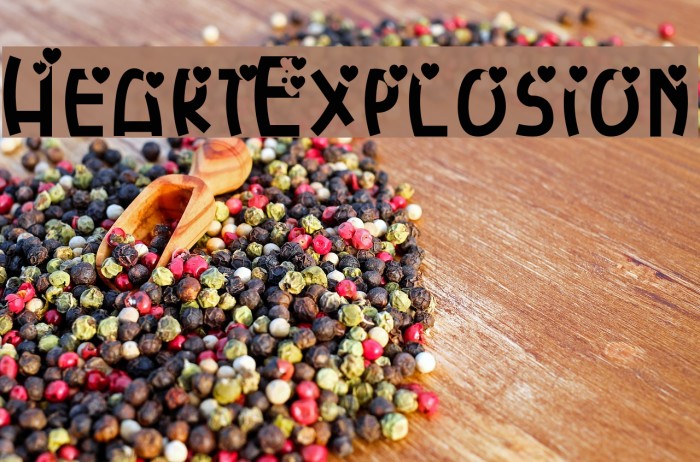HeartExplosion Fuentes examples