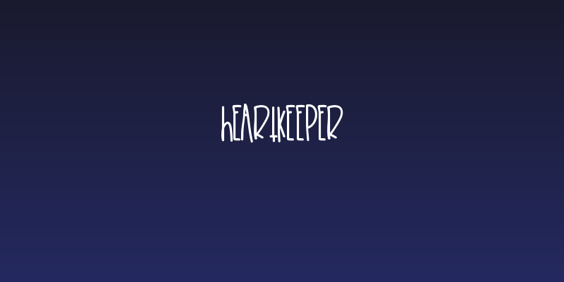 HeartKeeper Social Header