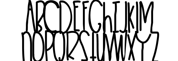 HeartKeeper Font LOWERCASE