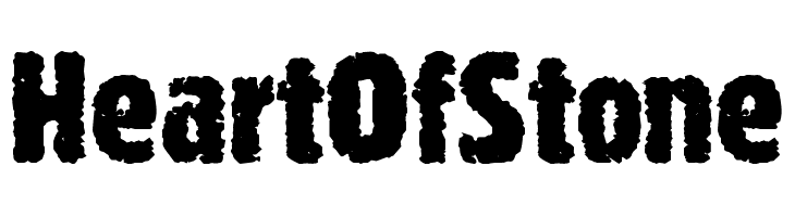 HeartOfStone Font