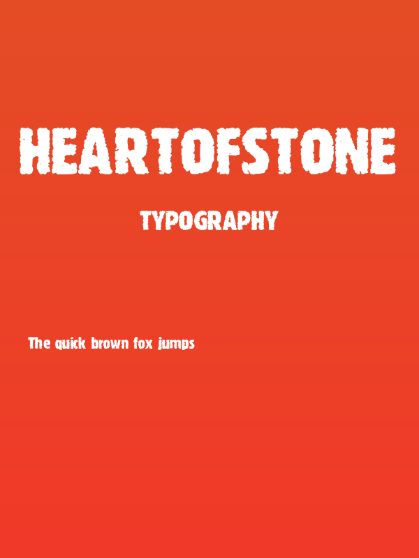 HeartOfStone Poster