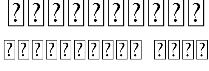 HeartStripe Font OTHER CHARS