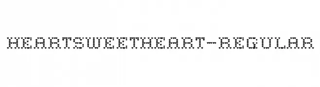 HeartSweetHeart-Regular  baixar fontes gratis