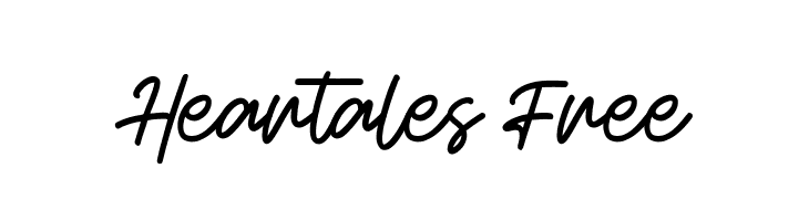 Heartales Free  नि: शुल्क फ़ॉन्ट्स डाउनलोड