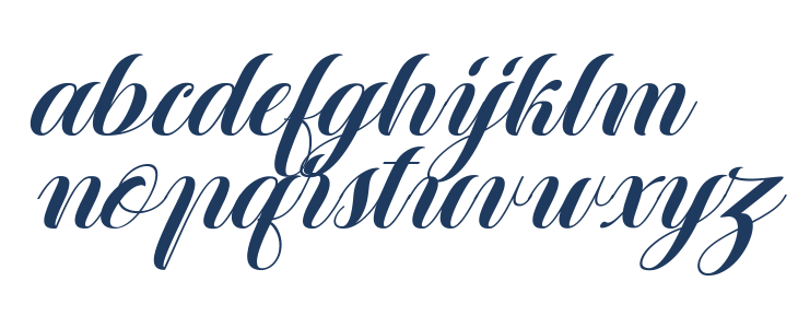 Heartbeat italic Lowercase