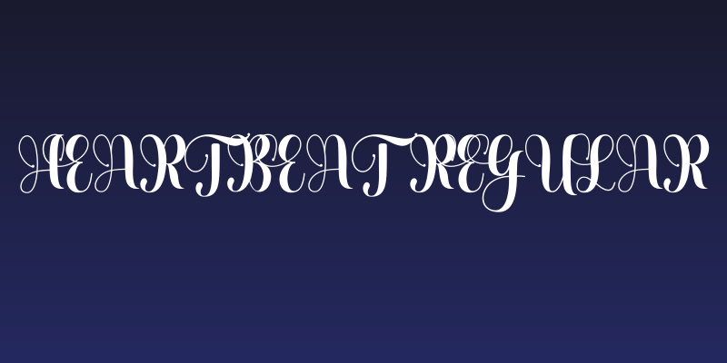 Heartbeat regular Social Header