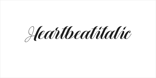 Heartbeatitalic Logo