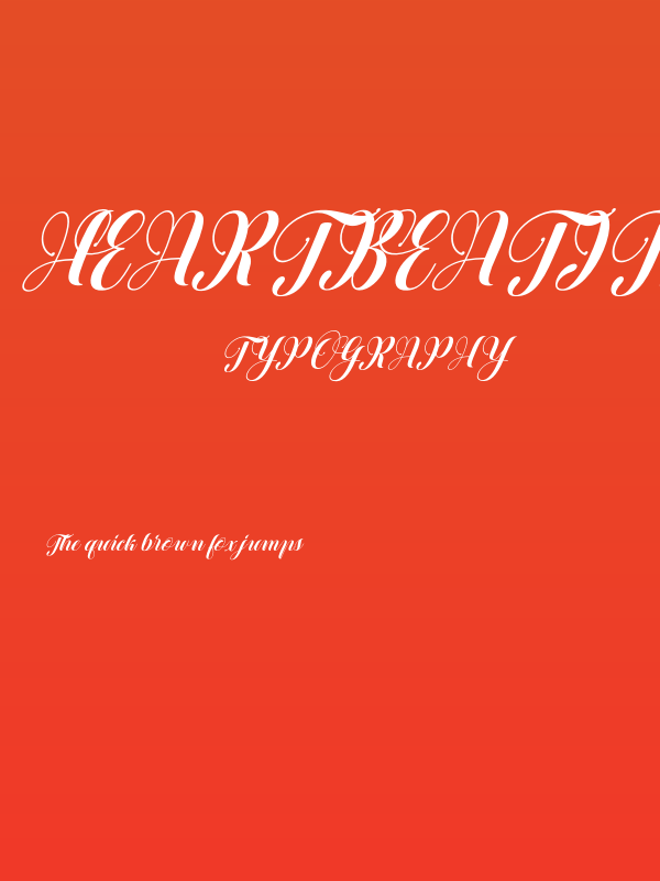 Heartbeatitalic Poster