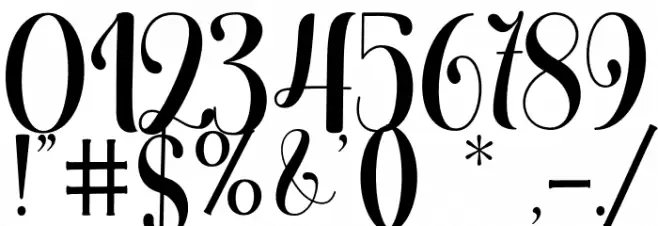 Heartbeatregular Font OTHER CHARS