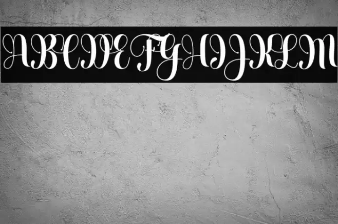 Heartbeatregular Font examples