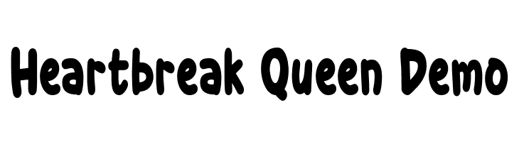 Heartbreak Queen Demo  フリーフォントのダウンロード