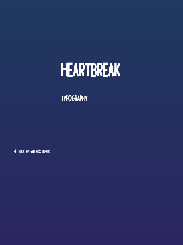 Heartbreak Poster
