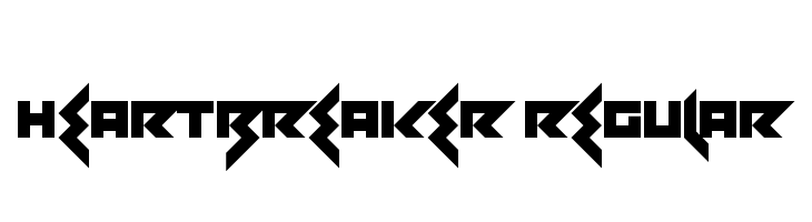 Heartbreaker Regular  नि: शुल्क फ़ॉन्ट्स डाउनलोड