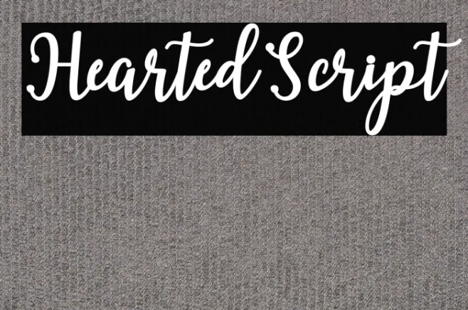 HeartedScript Example 2