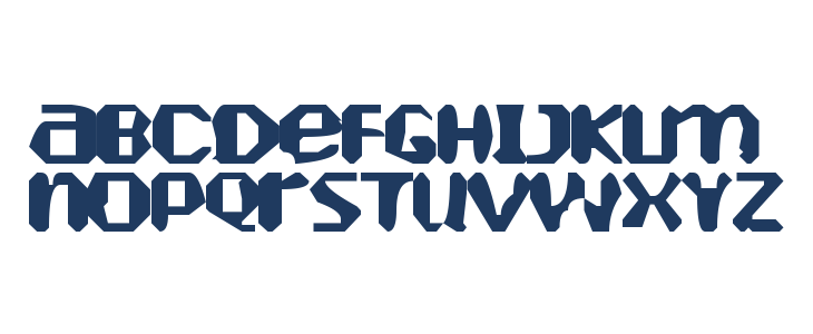 Heartely Fontely Lowercase