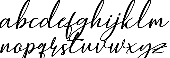 Hearth Stone Font LOWERCASE