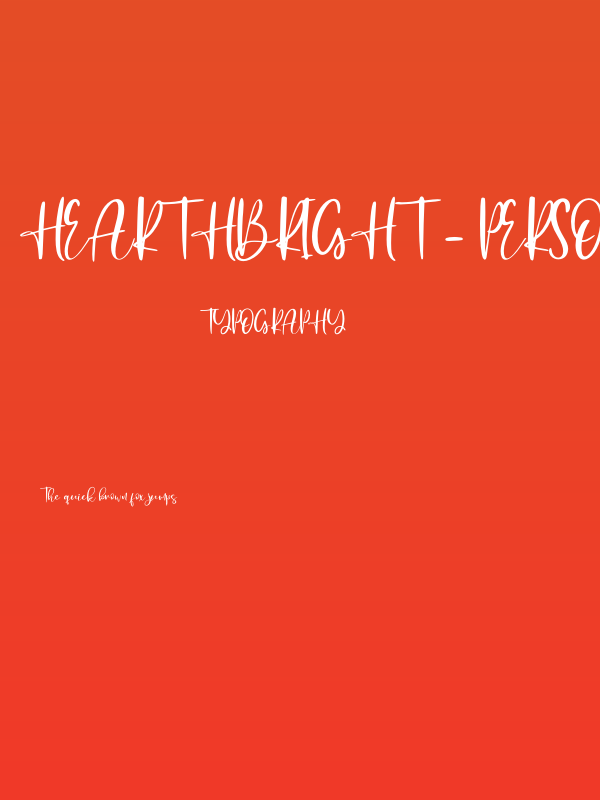 Hearthbright - Personal Use Poster