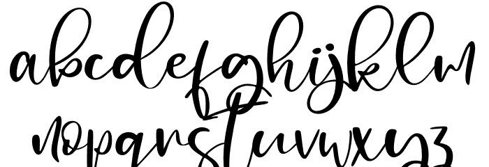Hearthbright - Personal Use Font LOWERCASE