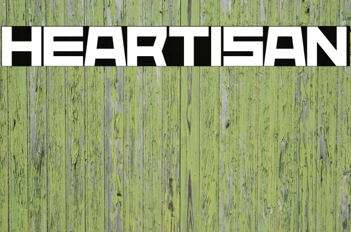Heartisan Font examples