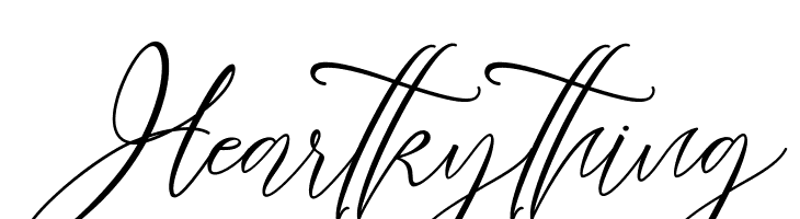 Heartkything  les polices de caractères gratuit tlcharger