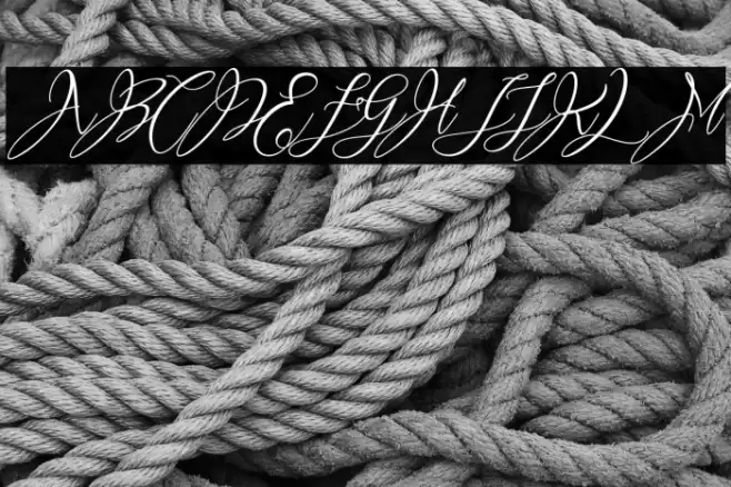 Heartkything Font examples