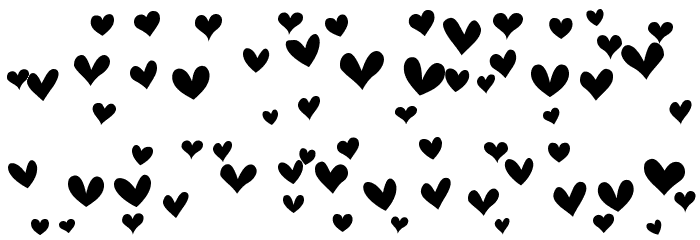 Heartland Hearts Font LOWERCASE