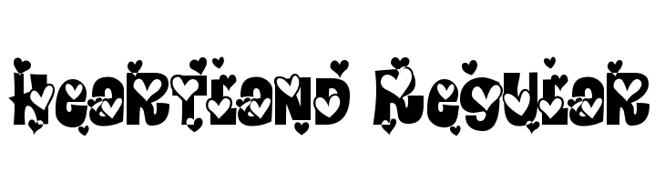 Heartland Regular  font caratteri gratis
