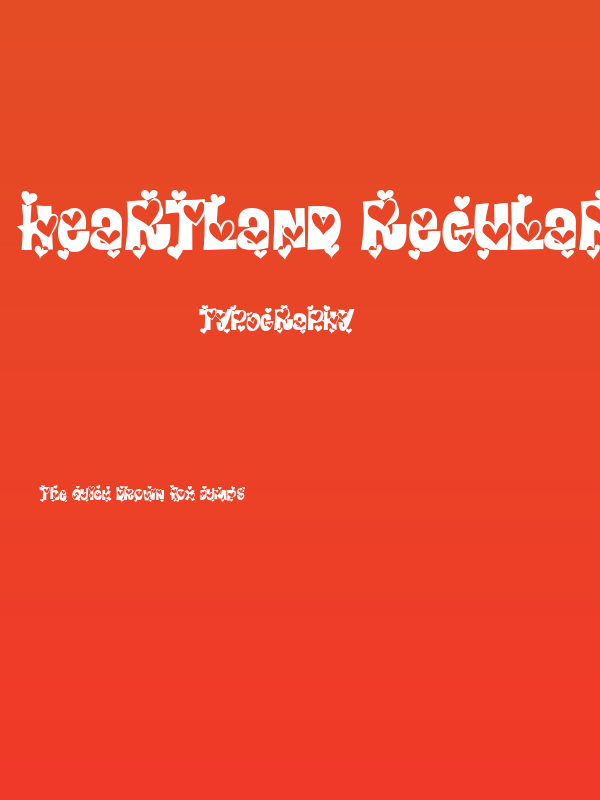 Heartland Regular Poster