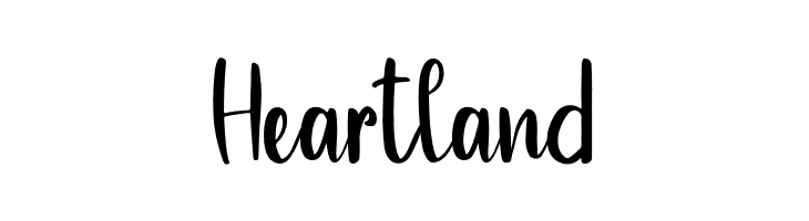Heartland  免费字体下载