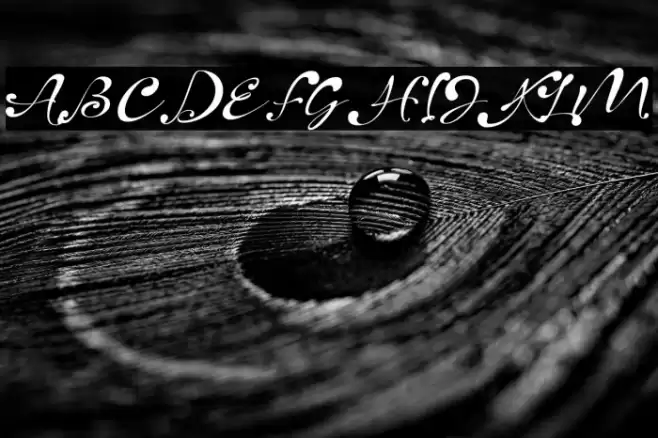 Heartland Font examples