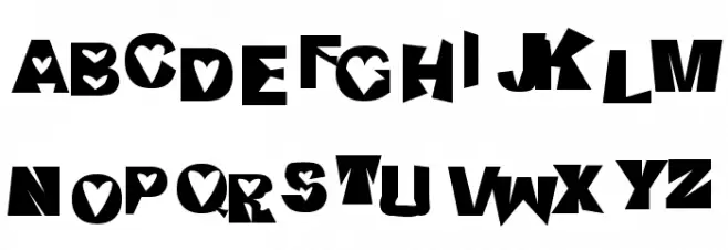 Heartless Valiumwhore Schriftart Groß