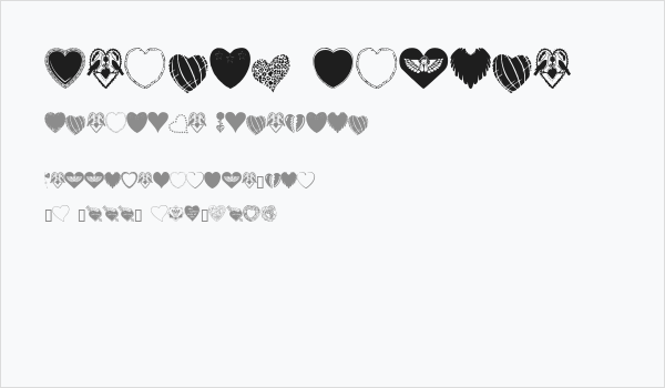 Hearts Galore Business Card