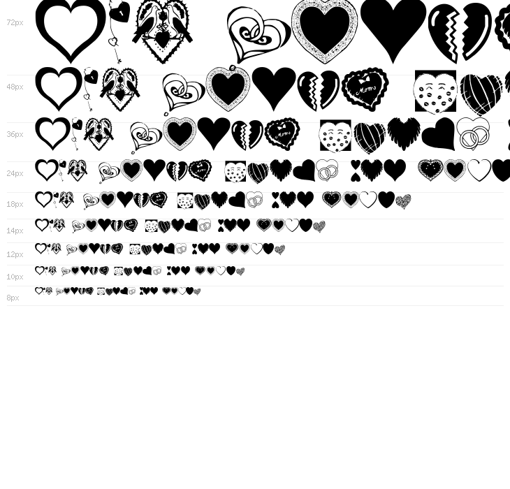 Hearts Galore Waterfall