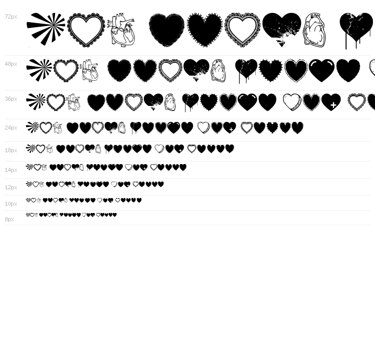 Hearts Salad Waterfall