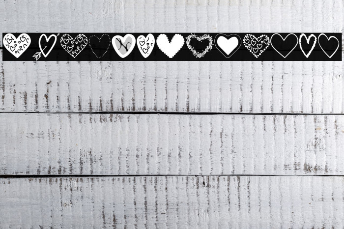 Hearts Shapes Tfb Font examples