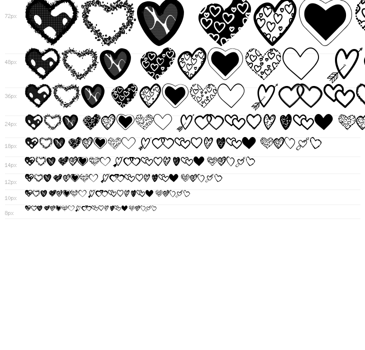 Hearts Shapes Tfb Waterfall