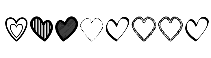 Hearts St  Fuentes Gratis Descargar