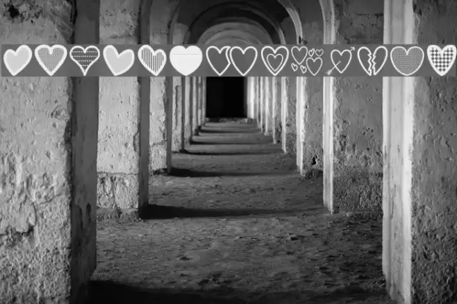 Hearts St Font examples