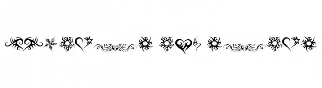 Hearts and Stars  Fuentes Gratis Descargar