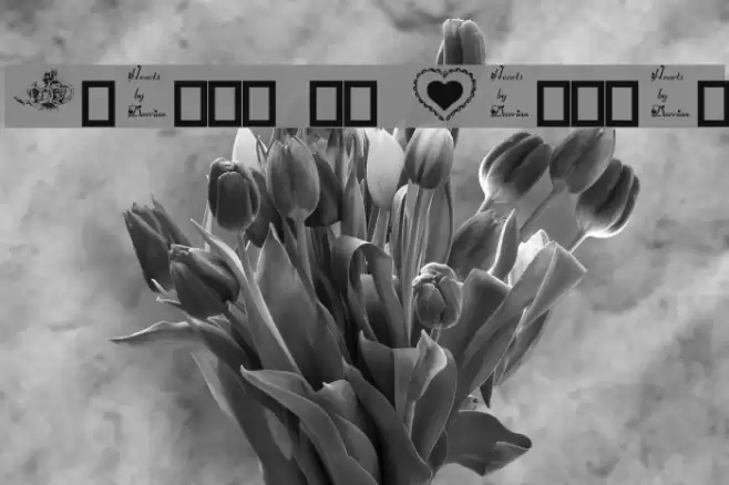 Hearts by Darrian Font examples