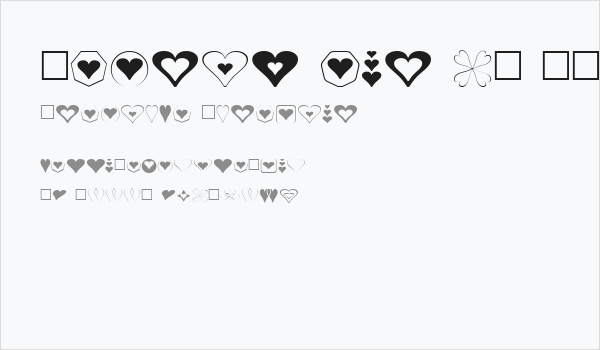 Hearts for 3D FX Business Card