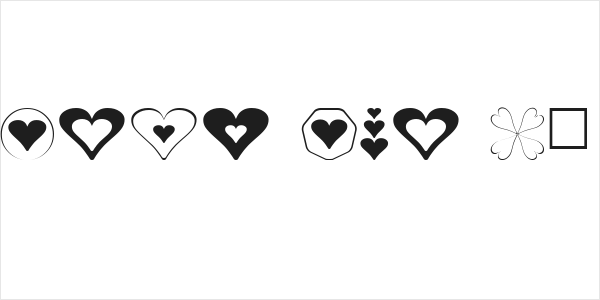 Hearts for 3D FX Logo