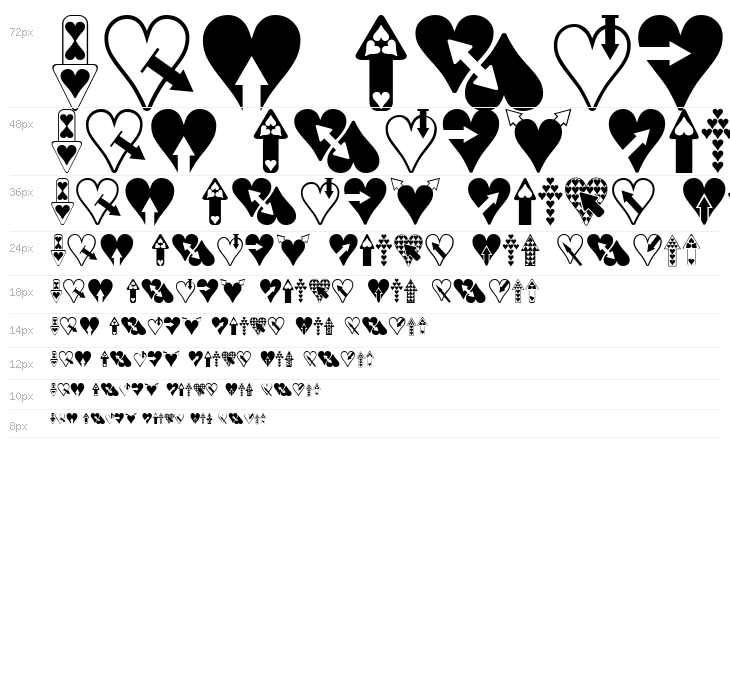 Hearts n Arrows Waterfall