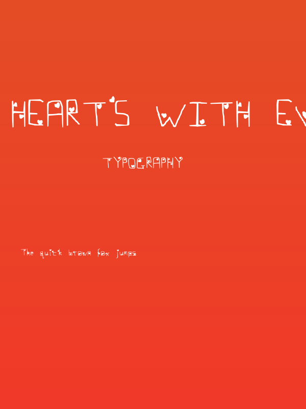 Hearts with Everything Poster